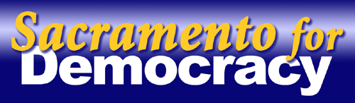 Sacramento for Democracy logo